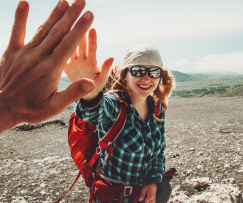 healthcare travel professional enjoying the outdoors